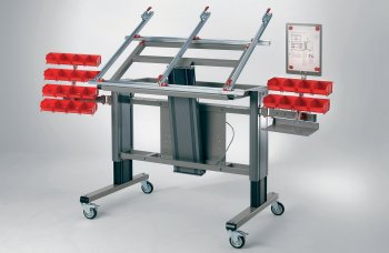Ansicht mit dem erh&auml;ltlichen Zubeh&ouml;r aus dem Programm Ergonomic