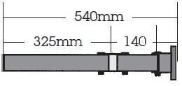 Gelenkausleger links