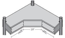 für Tischtiefe 1000 mm