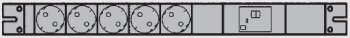 Steckdosenleiste 5fach mit FI Schutzschalter