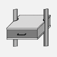 Schubladenkasten