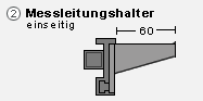 Messleitungshalter